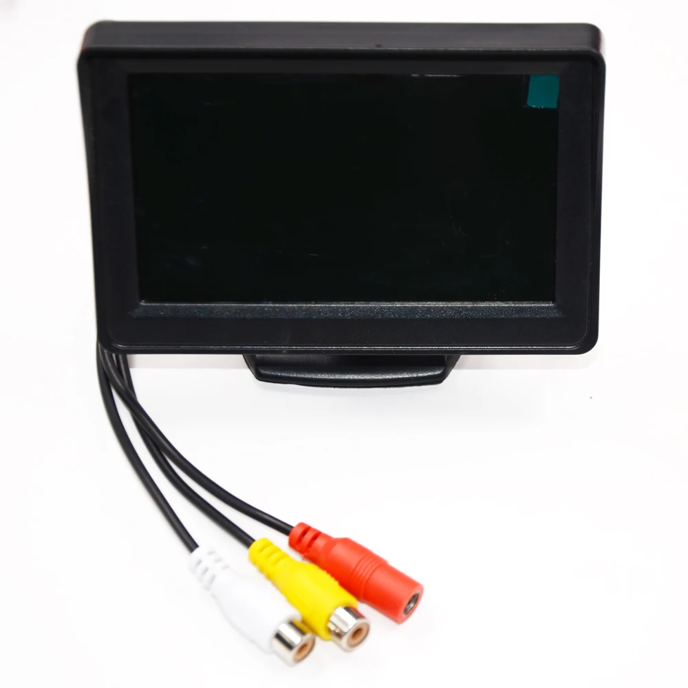 Car Video Players 4.3 inch HD Display Foldable Car Monitor TFT LCD Cameras Reverse Camera Screen Parking