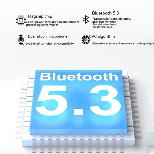 Imagen 2 del producto XIAOMI Neckband I18PRO Bluetooth 5,3 auriculares conducción ósea auriculares deportivos sonido HiFi TWS auriculares inalámbricos con micrófono