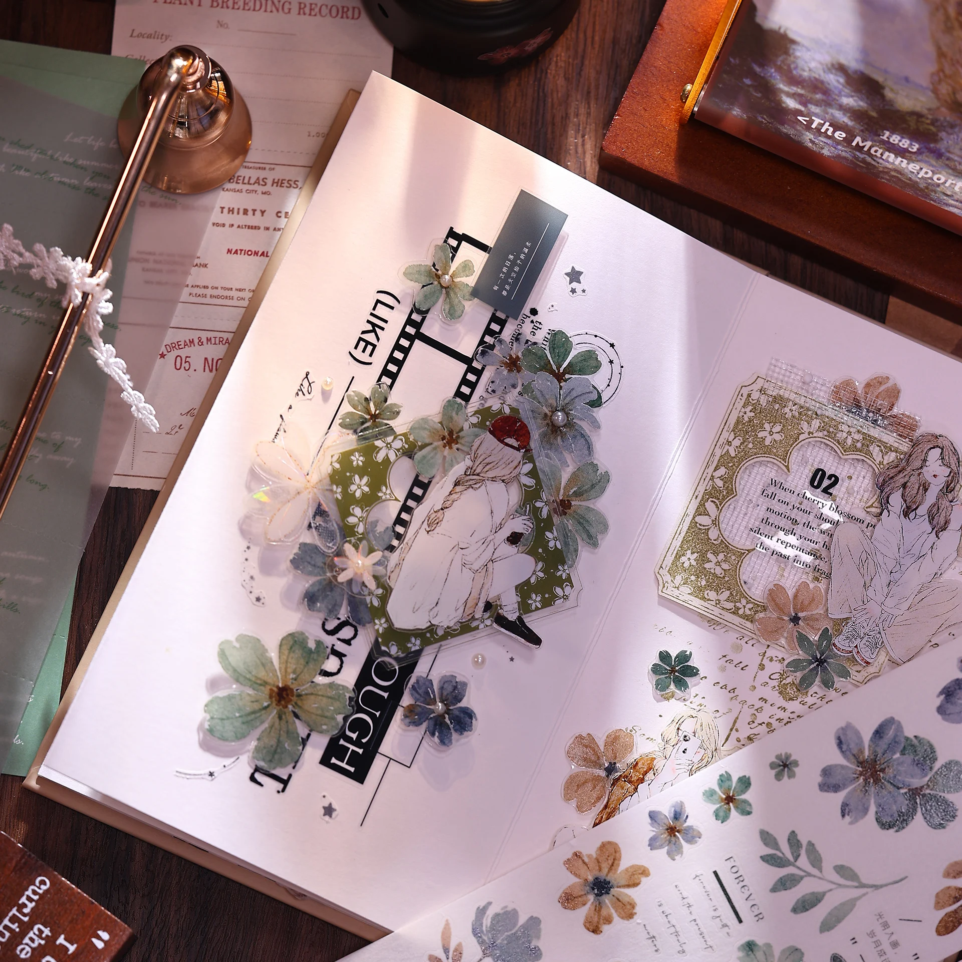 XiaoBaiJia Studio Vintage Yell - огляд і ціна Floral Tape Green