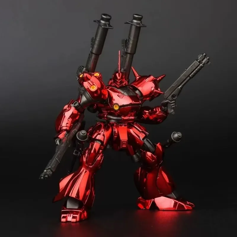 

HG 1/144 Electroplated Red Kampfer KO Mech Assembly Model Kit Action Figures Desktop Decoration Doll Boy Toy Gift Collectible