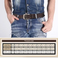 Men High Quality Genuine Leather Belt Luxury Designer Belts Men Cowskin Fashion Strap Male Jeans For Trousers Free Shipping 6