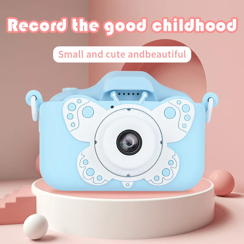 Mini Cute Kids Digital Camcorder 1080P camera Toys Built-in Games Toddler Christmas Birthday Gifts Cat Kids Camera