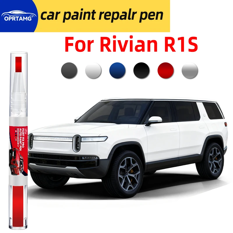 

Ручка-маркер для ремонта автомобильной краски Rivian R1S, средство для удаления царапин, автоаксессуары, инструменты для покраски автомобилей
