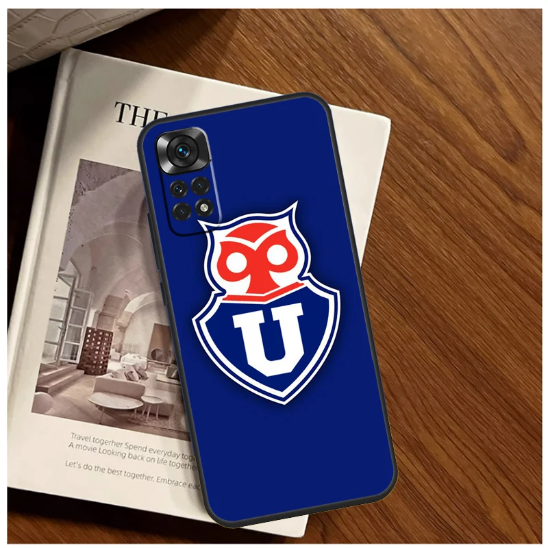 Chile University Logo Case For Xiaomi Redmi Note 12 11 10 8 9 Pro 12 Turbo 9S 10S 11S 12S Redmi 12C 9C 10C Cover