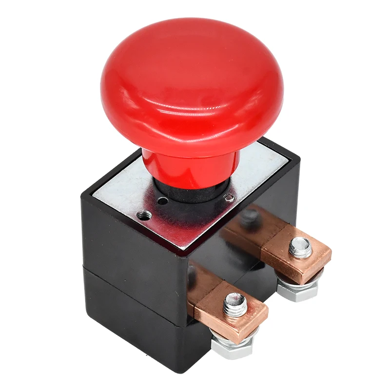 ED250B-1 250A ZJK-250 Red Mushroom Head Emergency Stop Switch Compatible with  Albright Electric Pallet Trucks