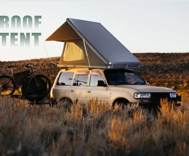 Roof Tent Automatic Polyester Hard Shell Four-season Lightweight Camping SUV Vehicle-specific
