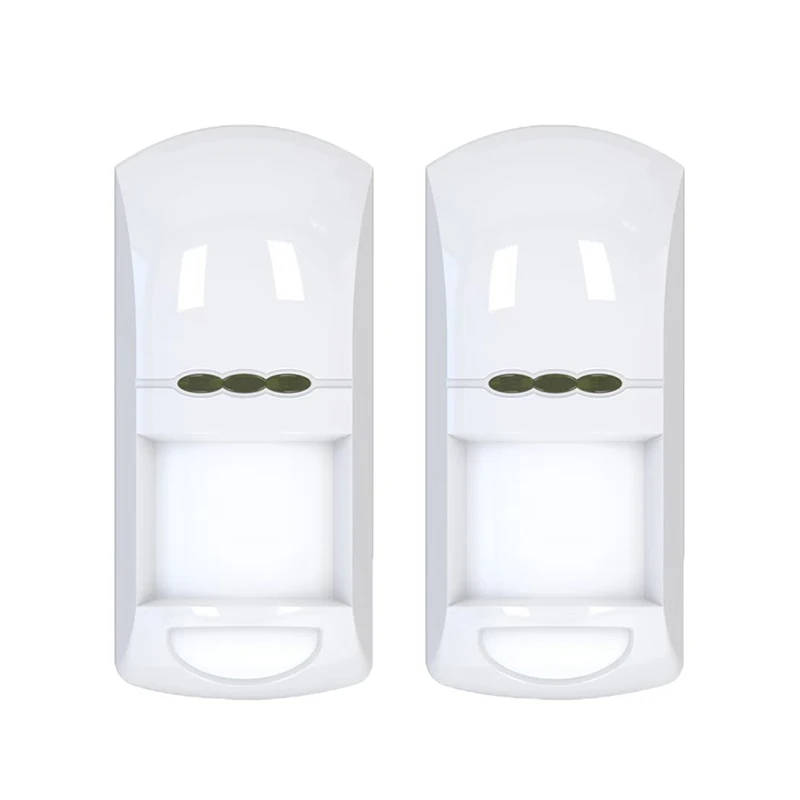 1/2pc 433MHz/868MHz Indoor Wireless PIR Motion Sensor Anti-tamper Anti-pet 110° 12M Detection Range for Home Smart Security