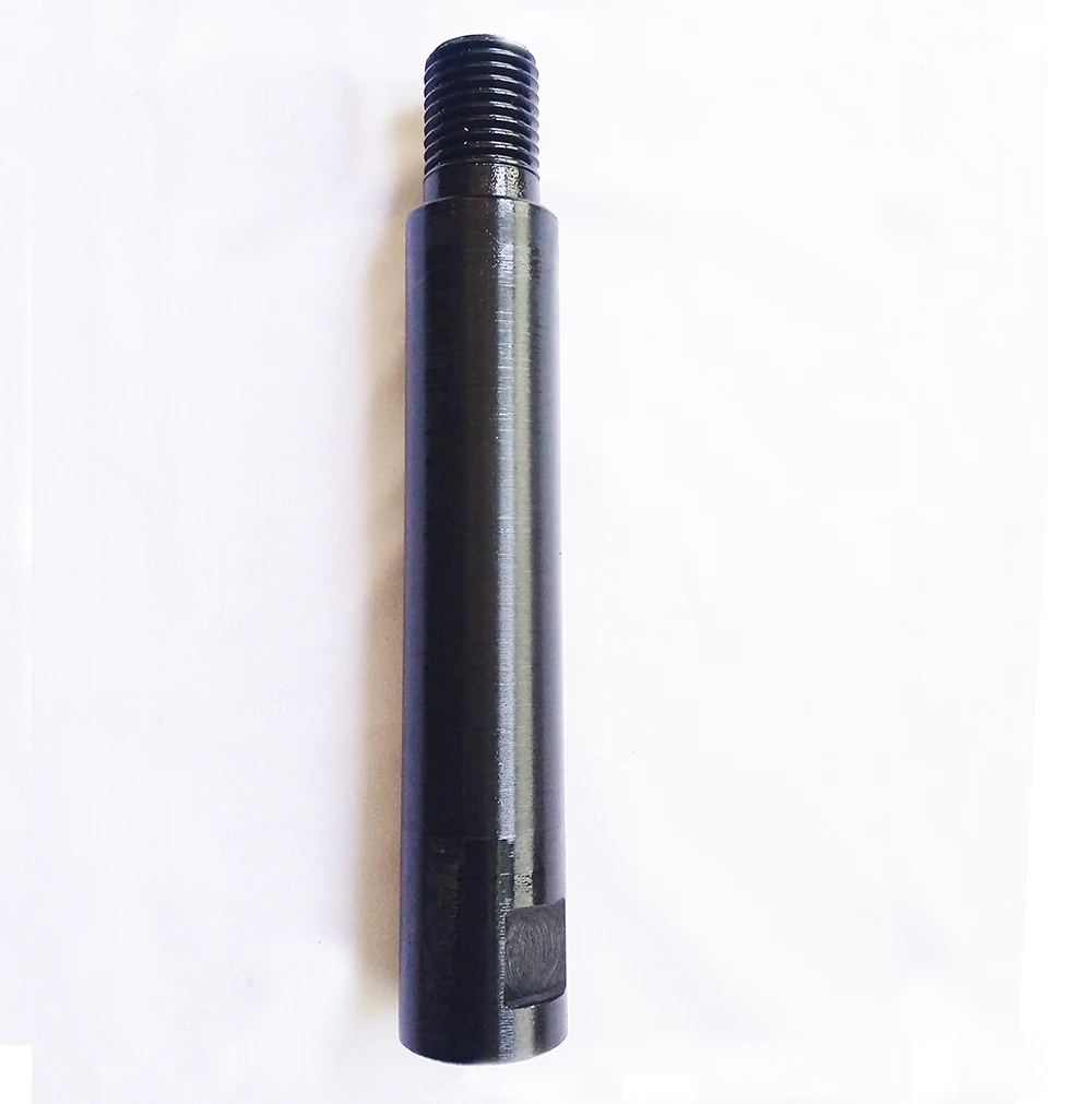 250mm Length Extension Connecting Rod of Diamond Wet Core drill  Male 1 1/4-7 UNC to Femal 1 1/4-7 UNC Thread