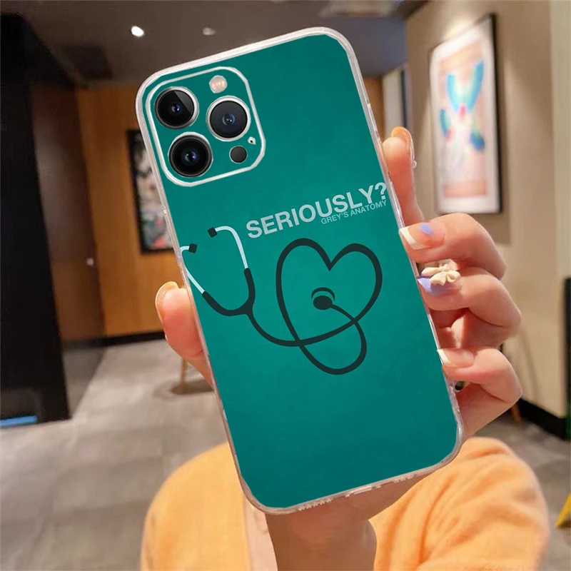 

Phone Case For iphone 17ProMax Air 16 15 14 13 Pro Max 15 16 Pro 15Plus American TV Greys Anatomy