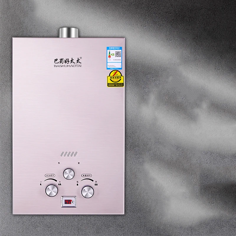 Gas Boiler Huishoudelijke Aardgas Vloeibaar Gas Boiler Plug In Type Snelle Verwarming Constante Temperatuur Boiler