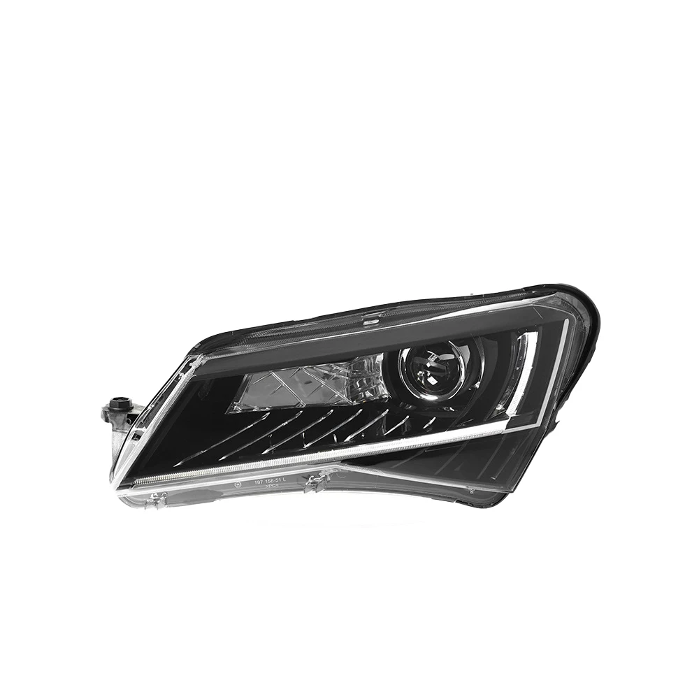 

ATV&UTVFor SKODA Superb 2016-2018 Headlights Assembly Upgrade All New Start Animation LED Projector Lens Car Tools Accessories