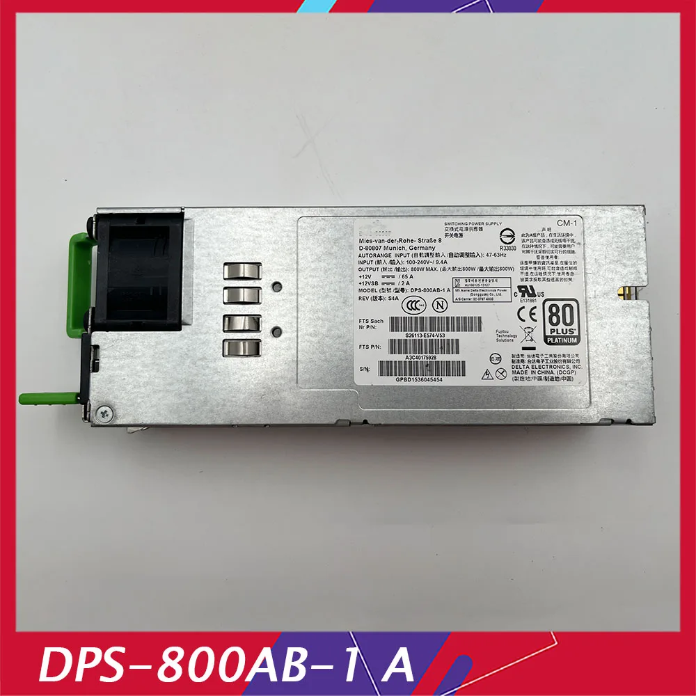 

Server Power Supply for Fujitsu for DPS-800AB-1 A S26113-E574-V53 800W RX300S7 DPS-450SB A S26113-E575 450W