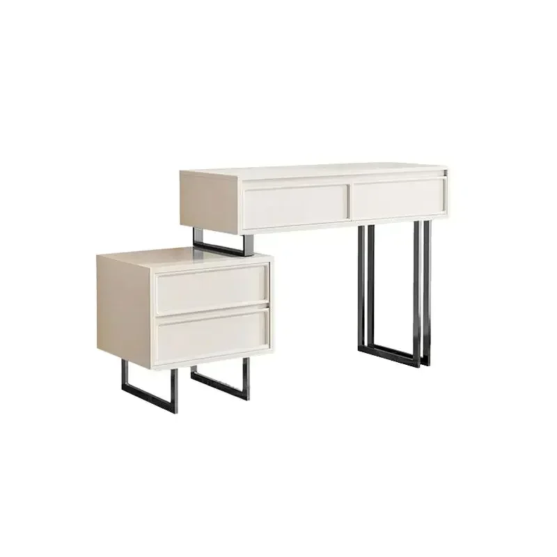 

Скандинавский туалетный столик из цельного дерева для макияжа, мебель для дома, туалетные столики, кремовый стиль, легкие роскошные парики De Chambre, предметы домашнего обихода