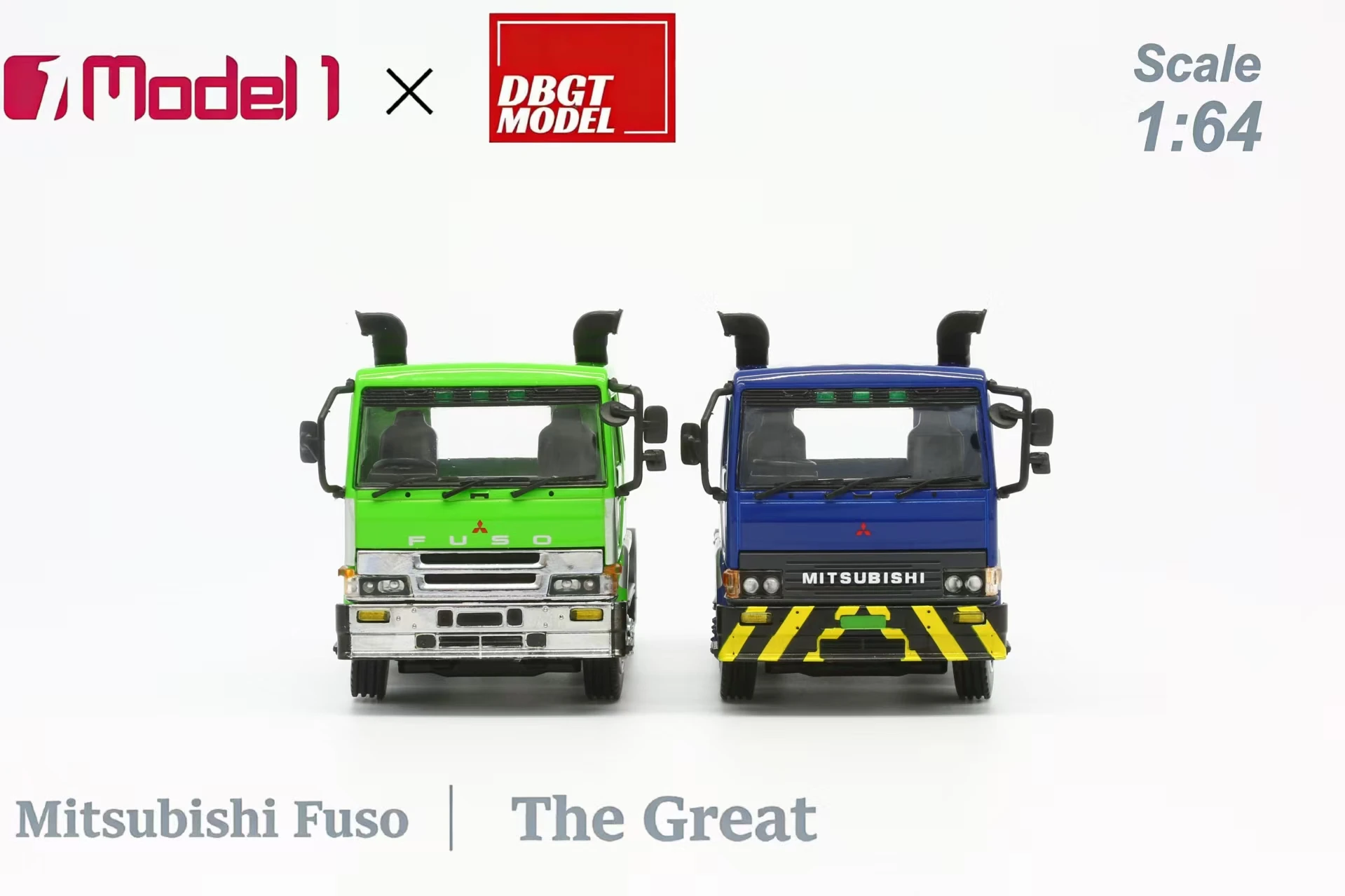 New Model One DBGT 1:64 Mitsubishi Fuso Truck - 1990s Classic