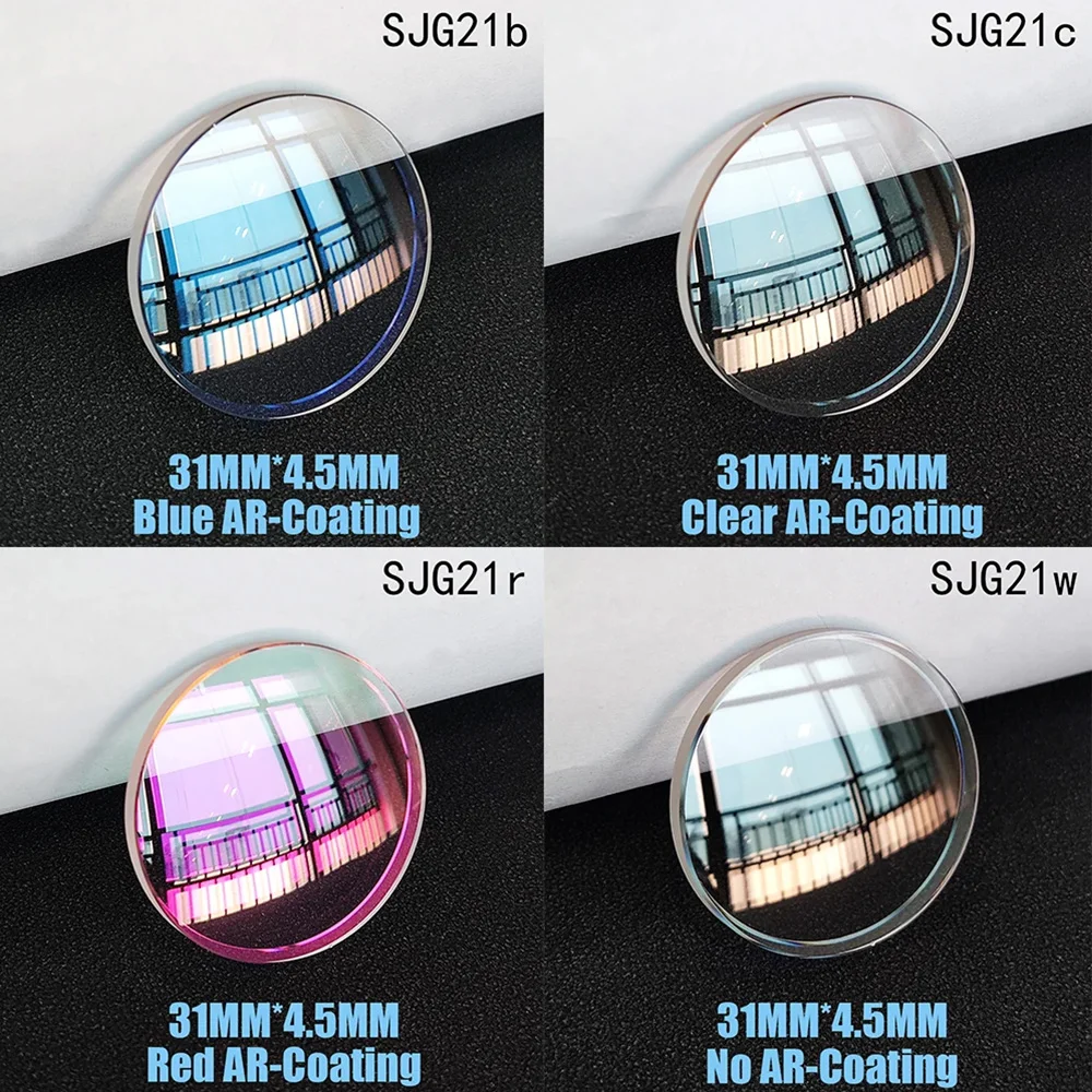 

31mm*4.5mm Double Dome Sapphire Glass Watch Glass Fits SBDC001 SHOGUN SBDC007 SBDC029 SKZ209K1 SKZ207J1 SKZ207K1 Mod Parts