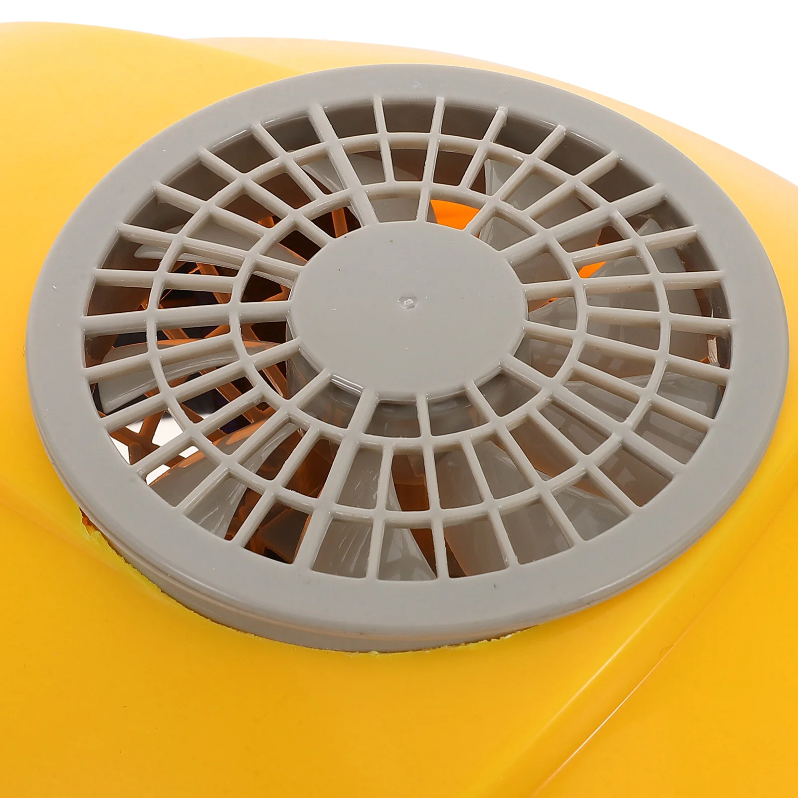 Hood with Fan Construction Hat Sun Protection Gear Plastic Hard for Safety Cooling Home Improvement Work