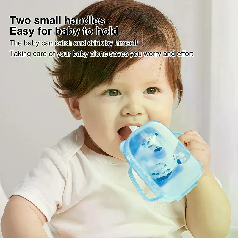 Food Pouch Holder Mess-Free Snack Pouch Holder Toddler Food Squeezer PP Pouch Bag No More Spills Or Squeezes Convenient
