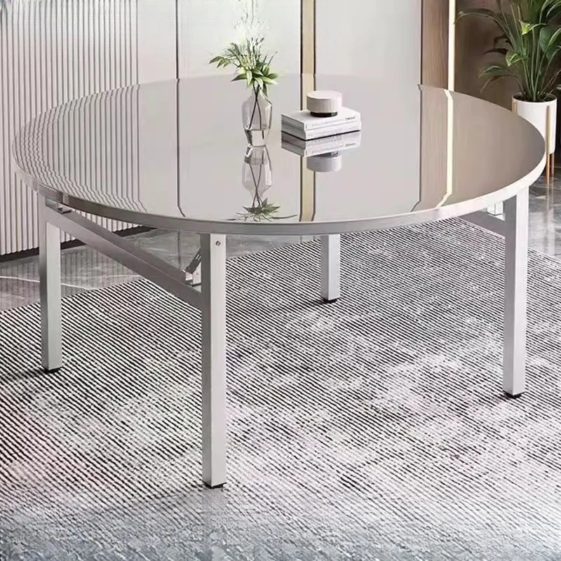 Portable Folding Table, Stainless Steel Camping Table,Outdoor Picnic BBQ Table, Heavy Duty Travel Desk for Beach, Market, Garden
