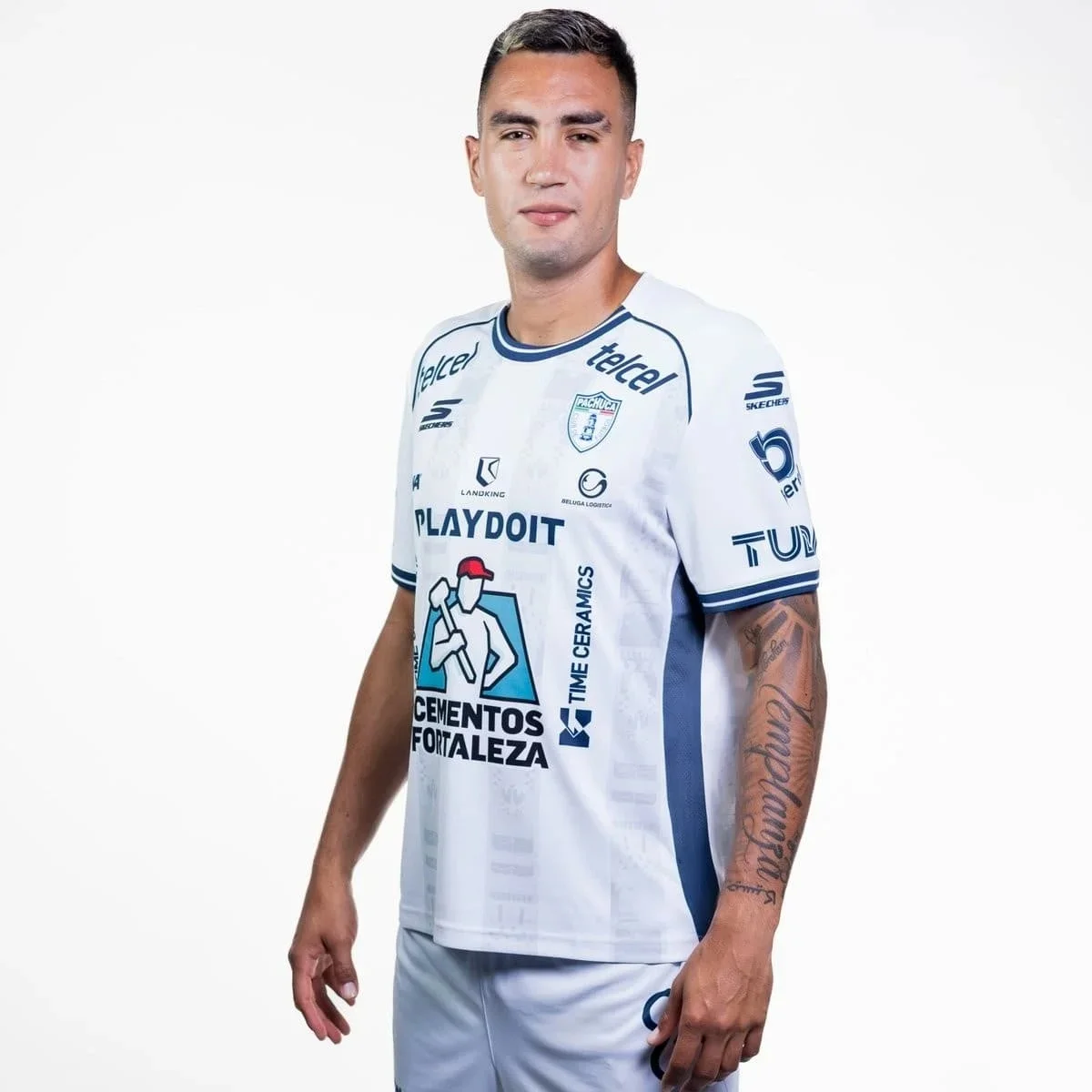 26-27 New Mexico Pachuca Breathable Football Shirt Printed Quick Drying Sports Daily Men's Short Sleeved T-shirt Family Matching