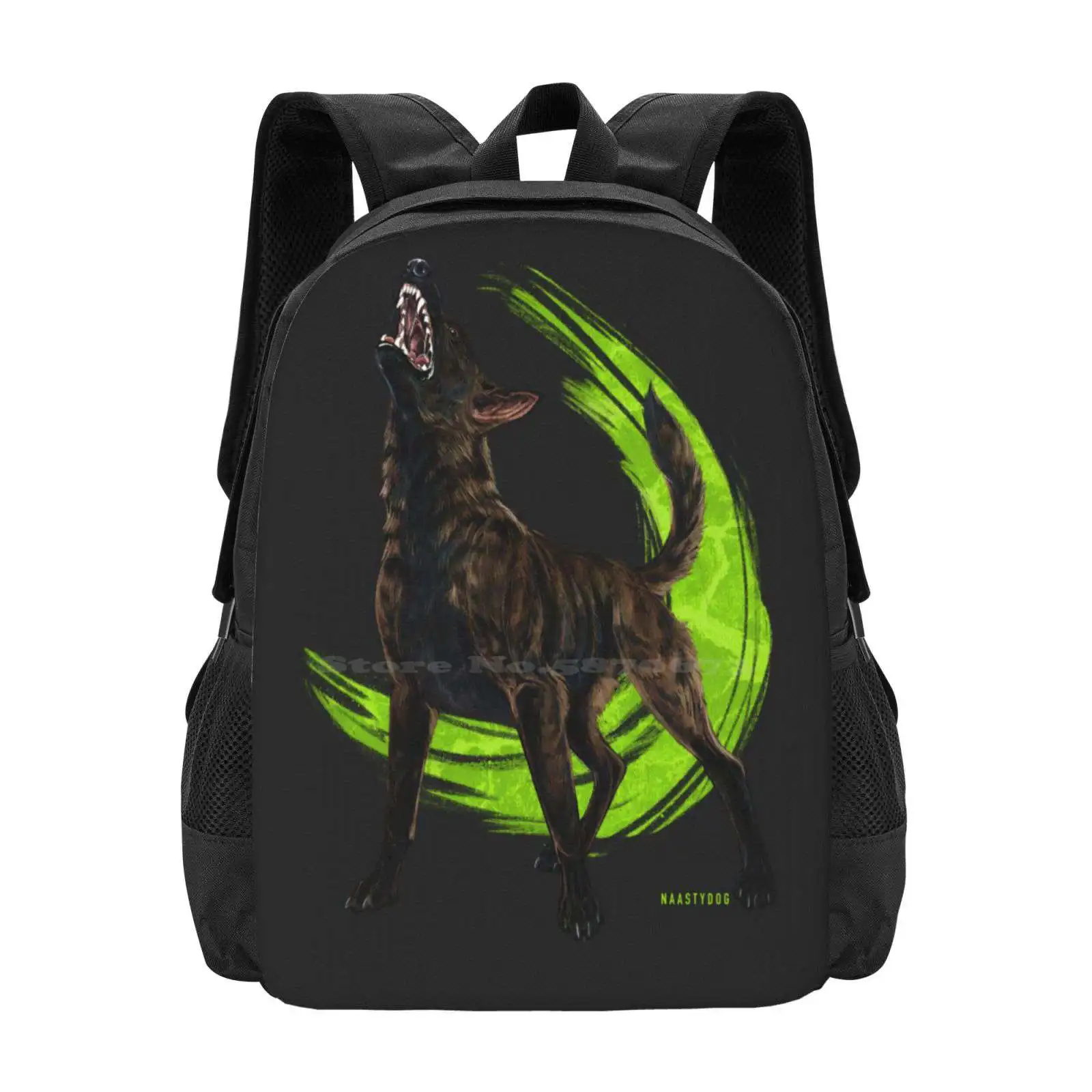 Dutch Shepherd | Lycan Hot Sale Schoolbag Backpack Fashion Bags Dutch Shepherd Dutchie Psa French Ring Detection K9 Scentwork