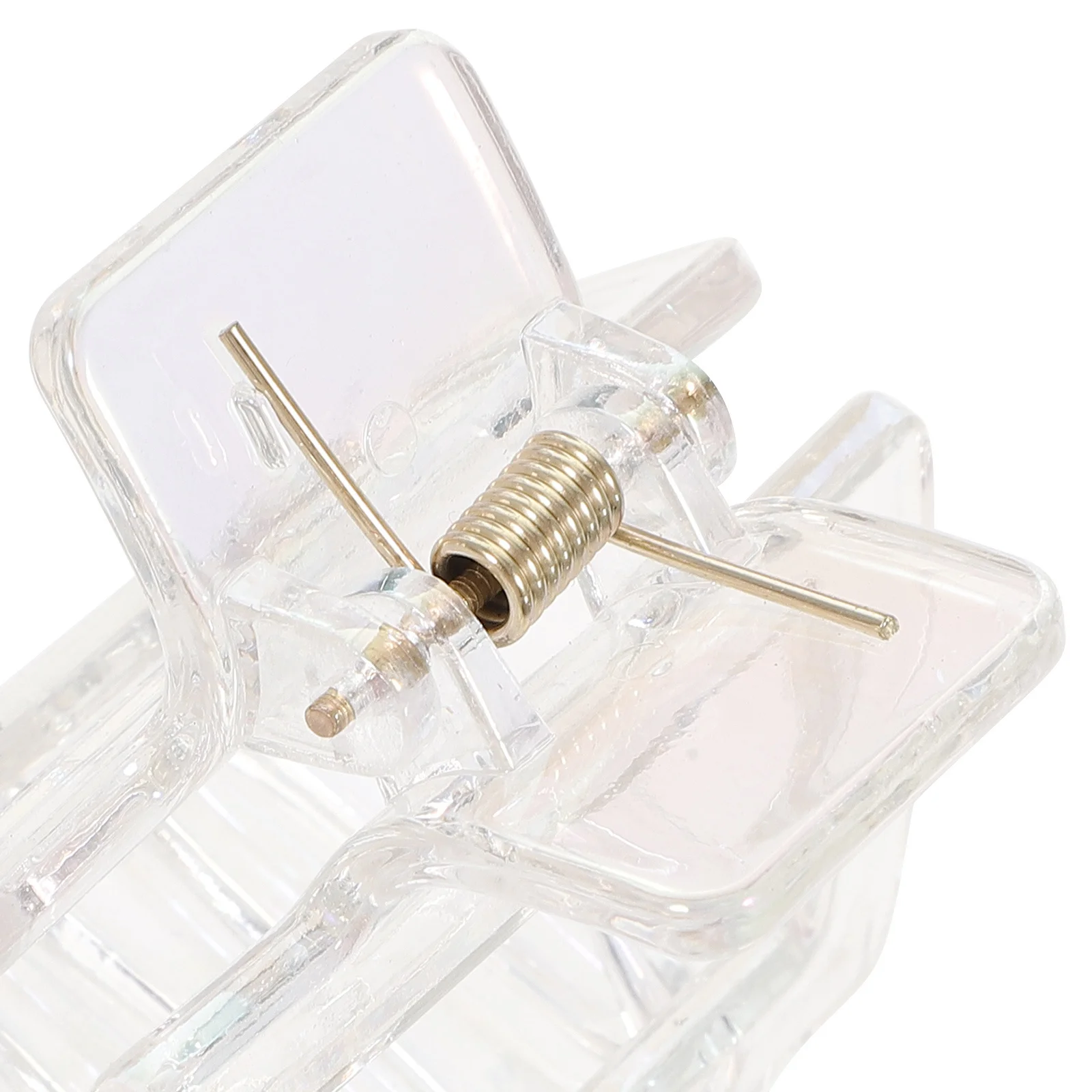 6Pcs Strong Holding Clear Claw Clips Transparent Hair Accessories for Women Cooking Working Shower Clear Claw Clip