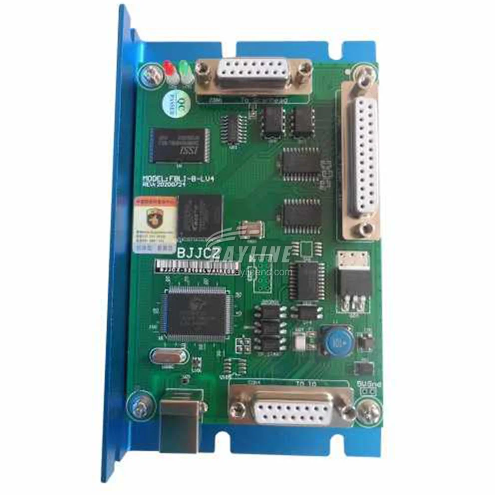 Papan kontrol serat Laser untuk ukiran tanda Laser dengan papan pcb tanda Laser serat CO2 Ezcad