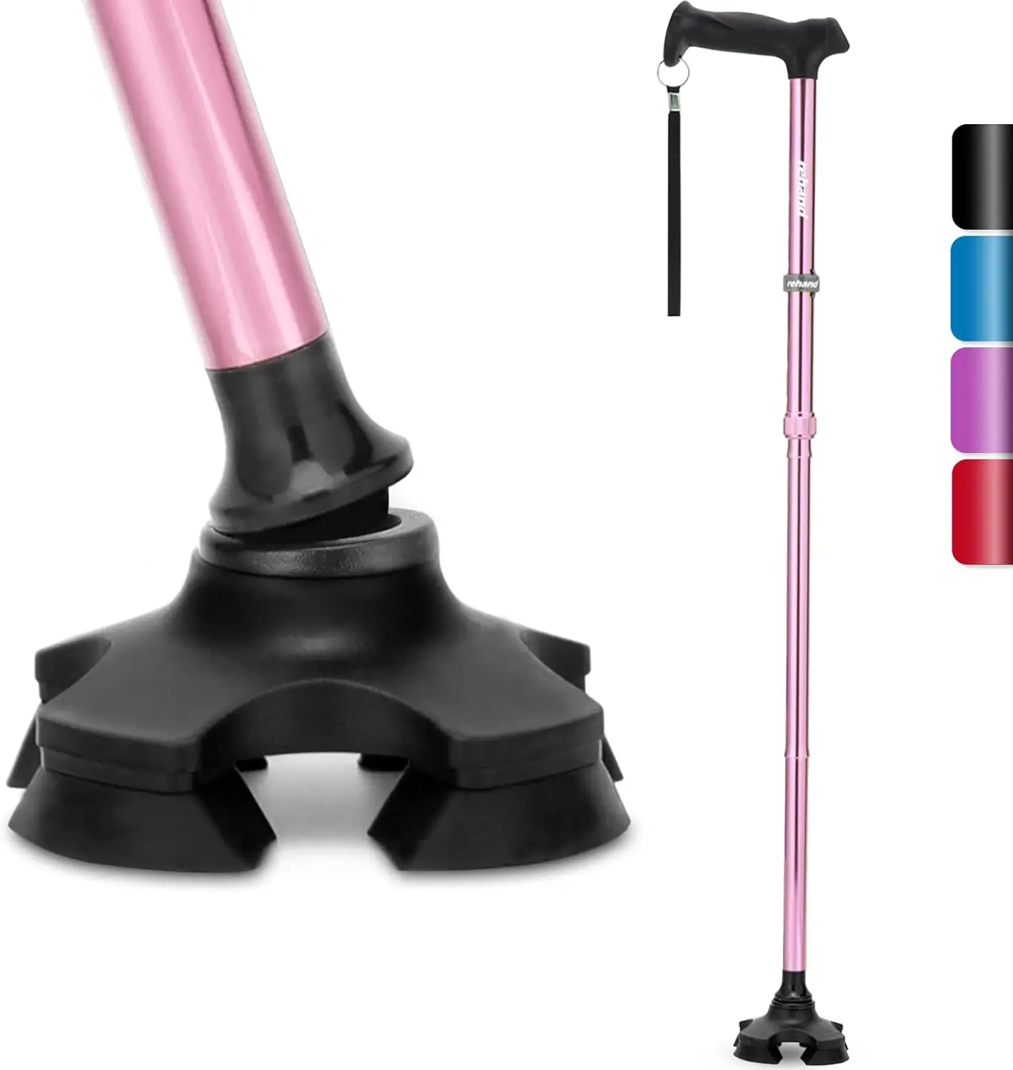 Adjustable Lightweight Folding Walking Cane for Comfort