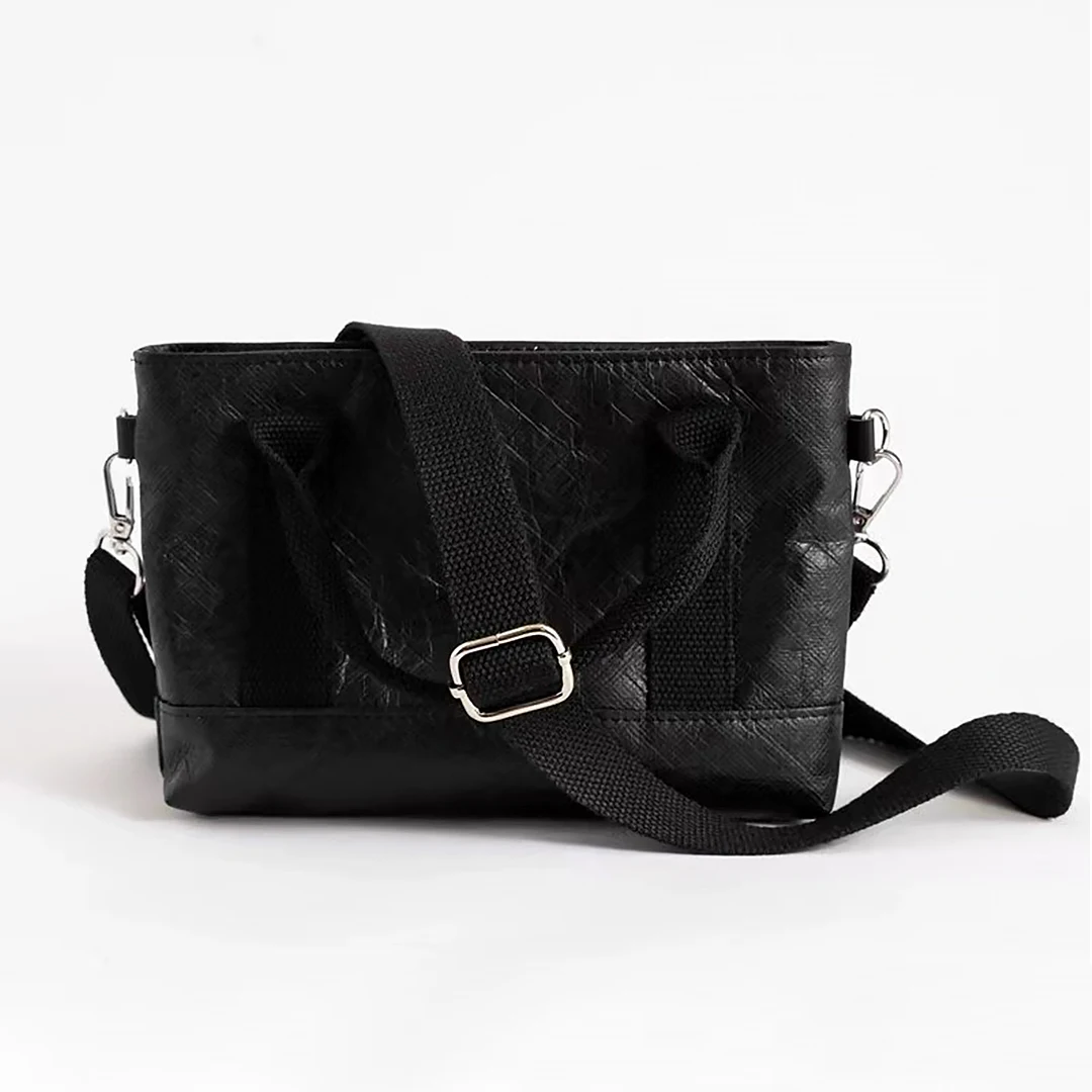 

Ретро бумажные сумки через плечо Dupont, мужские стильные водонепроницаемые маленькие переносные сумки через плечо для прогулок, повседневного повседневного использования