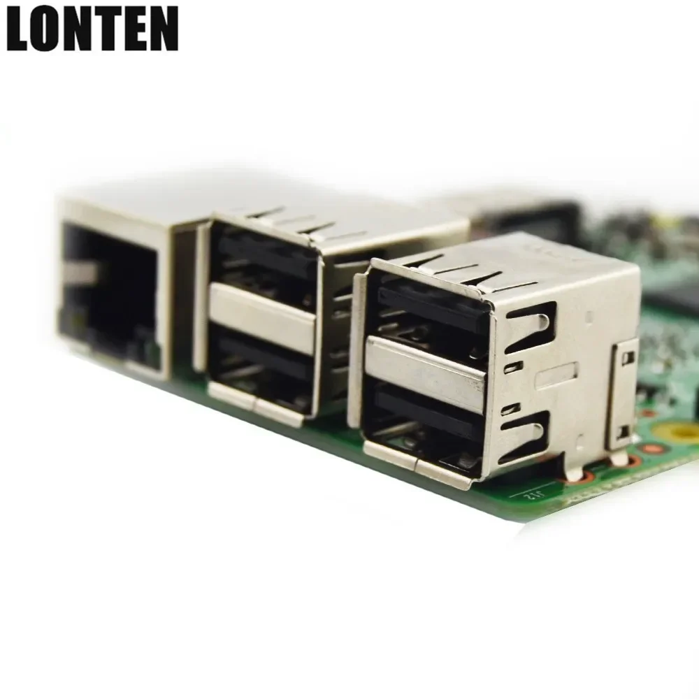 Kit de placa Raspberry Pi 3 modelo B, 1GB LPDDR2 BCM2837 Quad-core Ras PI3 B,ras PI 3b,ras PI 3 B con Wifi y Raspberry Pi3 CN;GUA