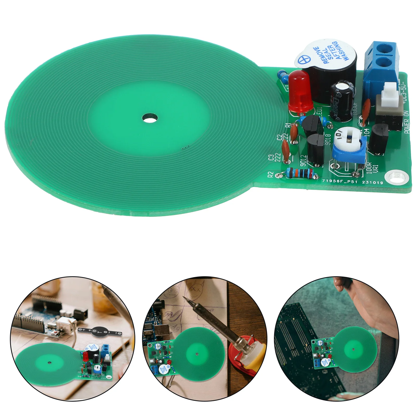 

2 set 2 Sets Soldering Practice Kit Metal Diy Electronic Kit For Beginners Portable Stem Project Tools Solder Practice