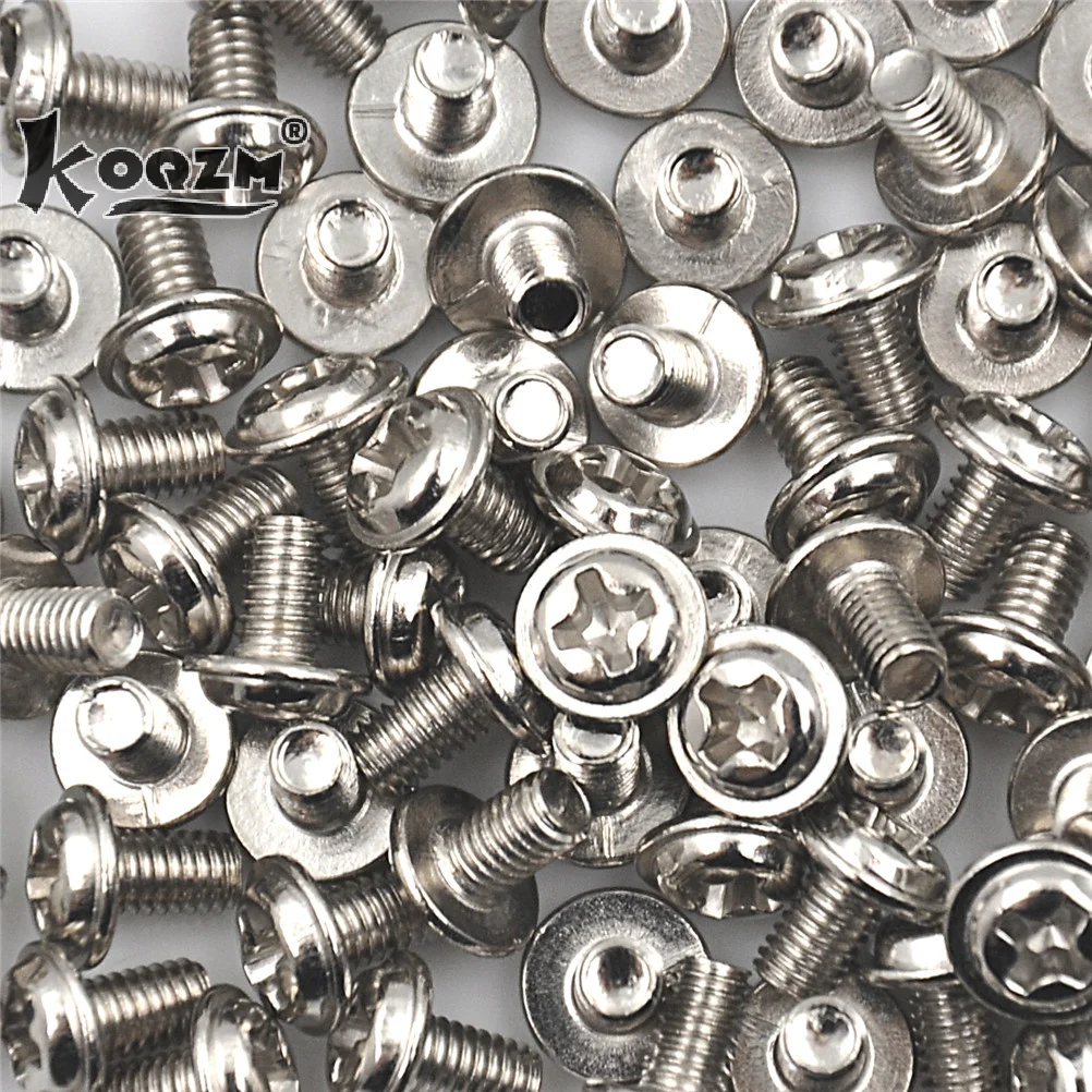 100 Stuks M3 Schroef M3X5 5mm PC Case Harde Schijf Precisie PSU 6/32 "Hex Schroeven Voor computer Floppy DVD ROM Moederbord