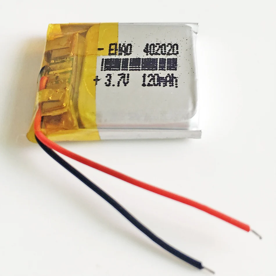 3.7V 120mAh Lipo Lithium Polymer Rechargeable Battery For MP3 Bluetooth Watch Mouse MID headset headphon video pen Recorder