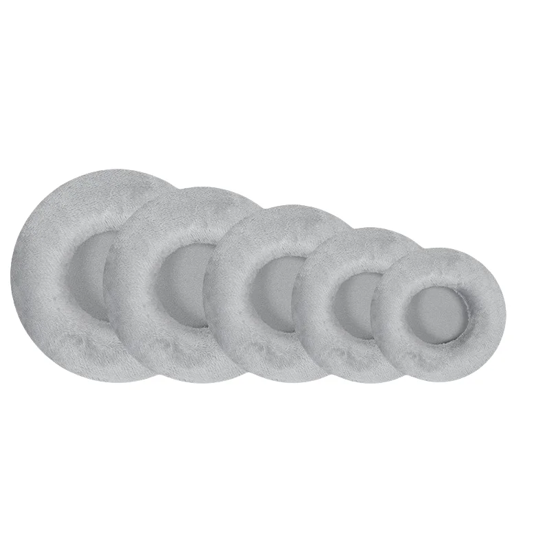 ユニバーサル交換用イヤパッド、Sony、ath、akg、philips、fostex、jvc、pioneer、ラウンドヘッドフォン用ラウンドカバー、60-110mm