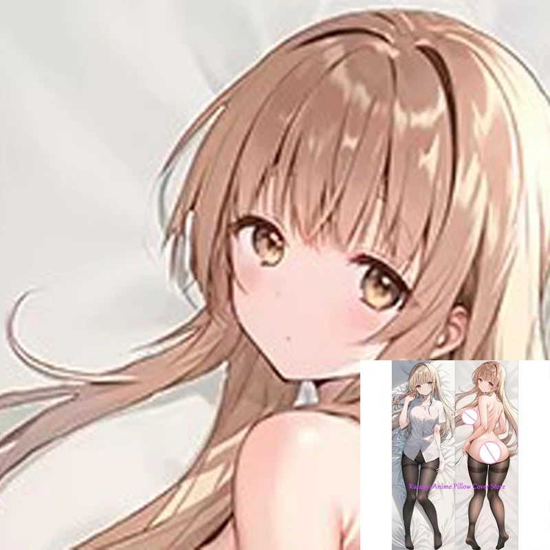 

Dakimakura Anime Mahiru Shiina Double-sided Pillow Cover Print Life-size body pillows cover Adult pillowcase 2024