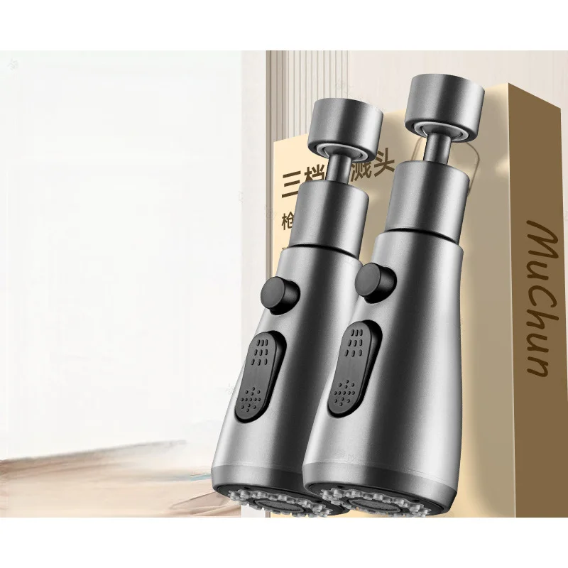 

Универсальный удлинитель для смесителя 360° ° Поворотная насадка-распылитель для кухонной мойки, экономящая воду, удлинитель для смесителя