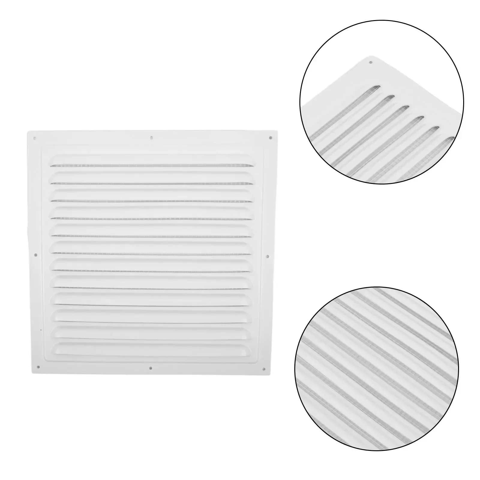 1pc Air Vent Grille Belüftung Abdeckung Metall Fenster Platz Vent Insekten Bildschirm Abdeckung Aluminium Legierung Heizung Kühlung Vents Platte