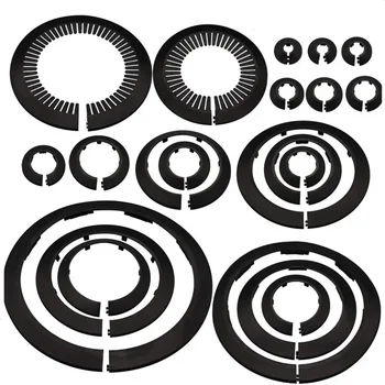 2/5 Stuks Pijp Holle Occlusie Deksel Decoratieve Hoek Ventiel Radiator Pijp Cover Wand Duct Plug Badkamer Keuken Kraan Accessoires