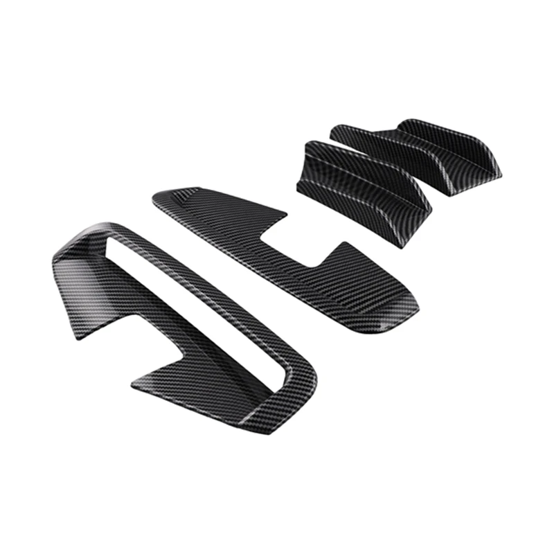 Car Front Bumper Side Splitter Spoiler Canards Air Knife Trim For BMW 4 Series G22 G23 M Sport 2020+