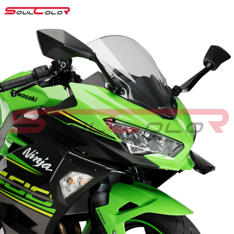 

Fits For KAWASAKI NINJA400 19-23 2020 2021 2022 2023 NINJA 400 Downforce Sport Side Spoilers Aerodynamic Wing Deflector