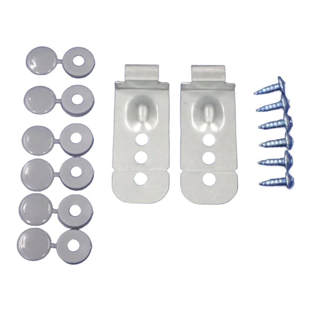 For Samsung For DD98-01051C Dishwasher Bracket Kit Sturdy Silver Metal Bracket for Dishwasher Mounting and Stability Support
