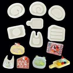 DIY Cake Plate Storage Box Shaker Mold Silicone Epoxy Resin Mold Jewelry Mold Jewelry Accessories