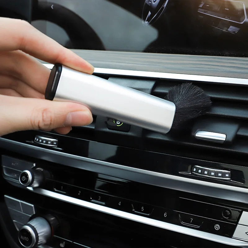 Scalable Car Interior Cleaning Brush Car Air Vent Dashboard Blinds Keyboard Dust Removal Brush Auto Cleaning Tool