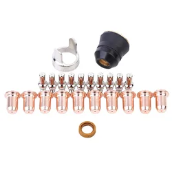 23 pièces IPT-60 Plasma coupe torche buse pointe 1.0mm 0.039 en effet et électrode SwimexposRing Kit