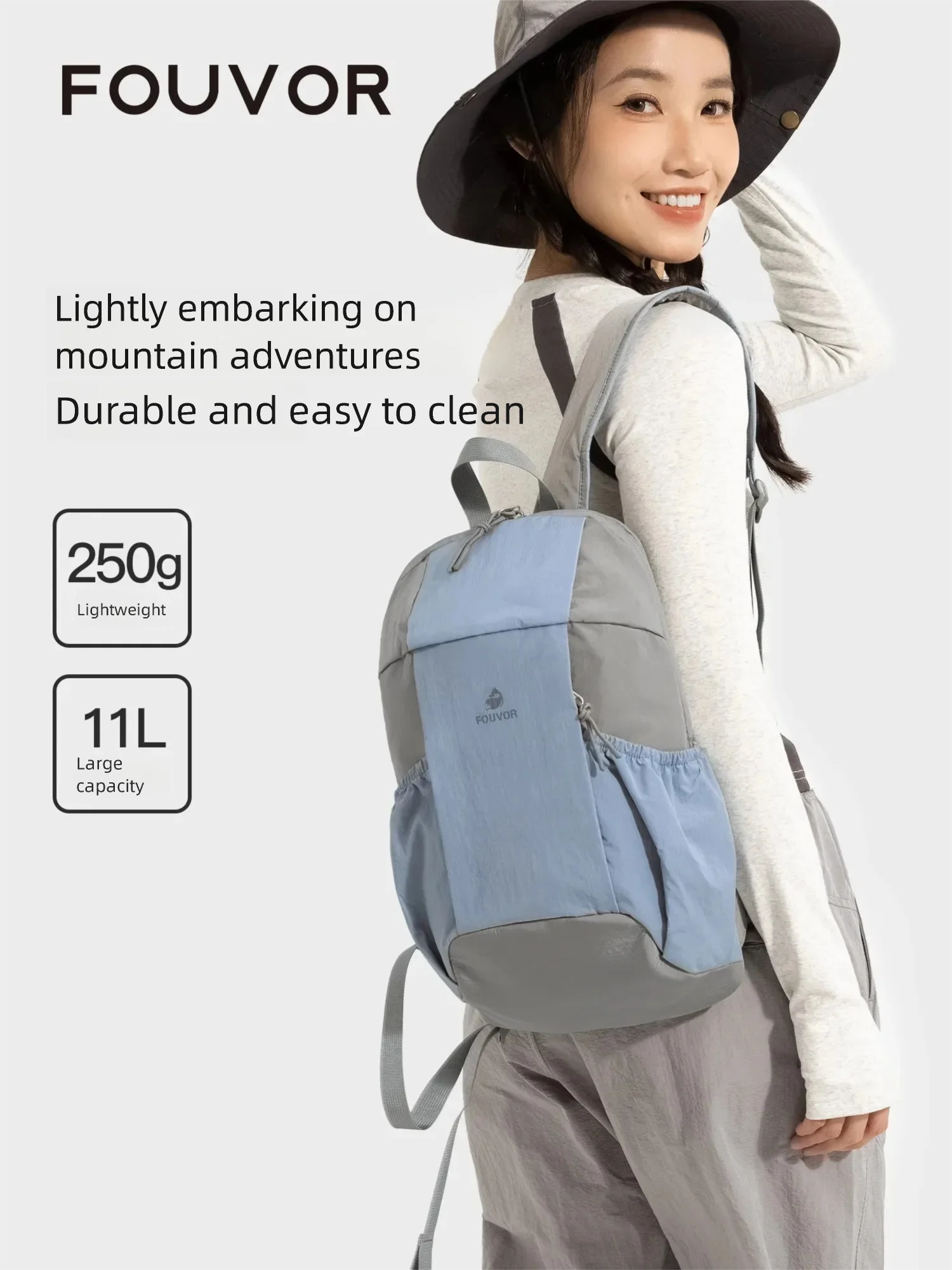 

EPOL Women's Outdoor Hiking Backpack Water-Resistant Sports Cycling Bag 2026 Lightweight Travel Small School Backpacks 3068-15