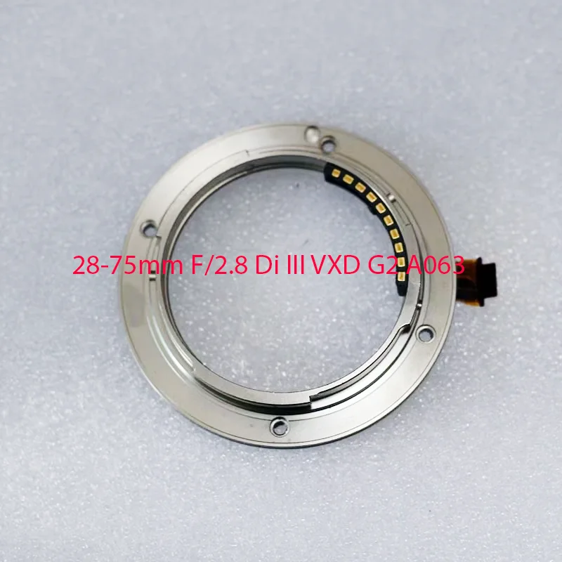 Cincin Dudukan Baru 99% dengan Suku Cadang Perbaikan Assy Kontak untuk Lensa Tamron 28-75Mm F/2.8 Di III VXD G2 A063 (untuk Dudukan E)