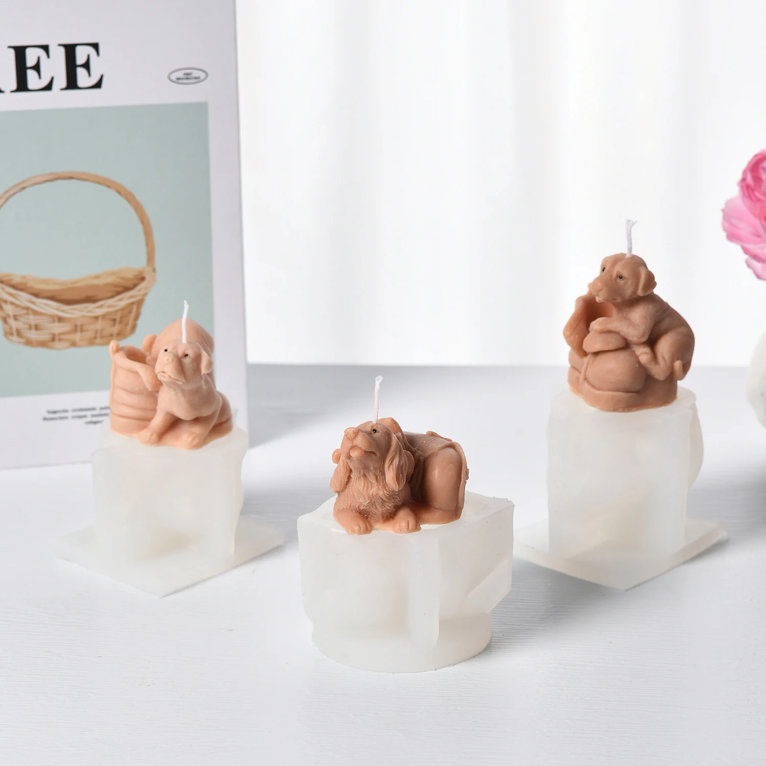 Cute Dog Silicone C…