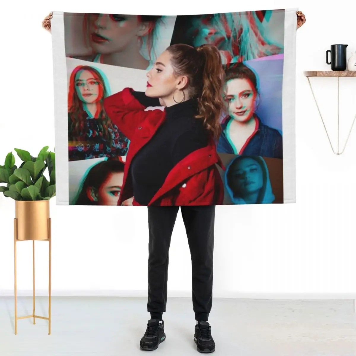 Danielle Rose Russell Throw Blanket Sofas Quilt Luxury Designer Decoratives Bed Fashionable For Sofa Thin Blankets
