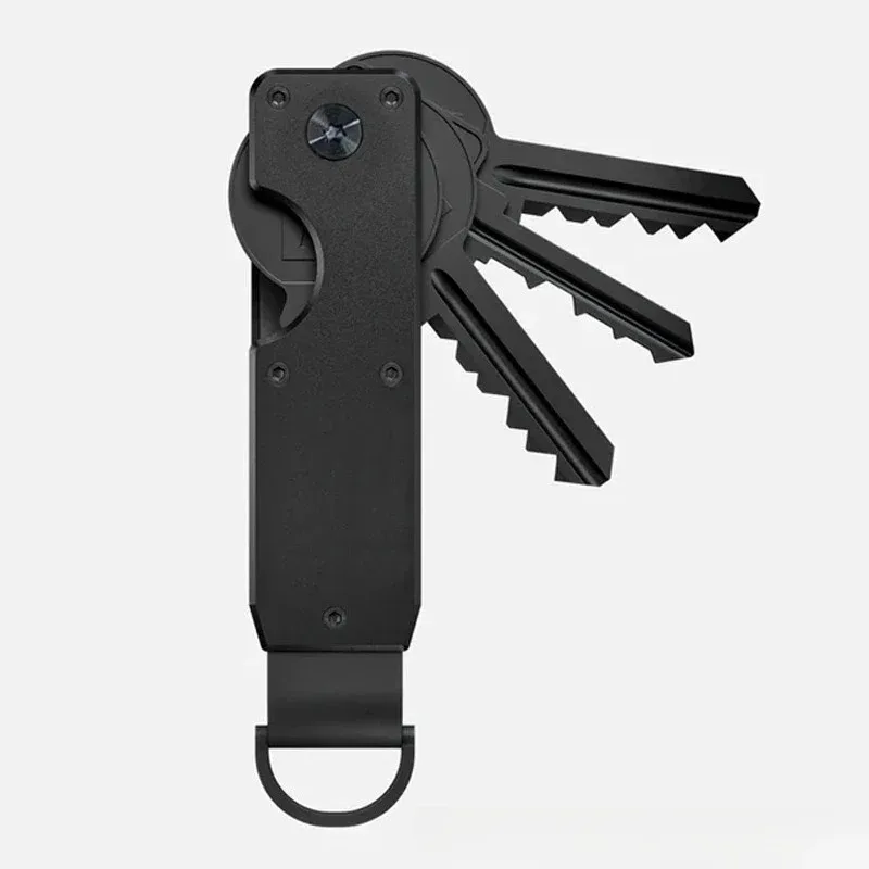 Smart Metal Key Organizer with Screwdriver Minimalist Keychain Holds 2-6 Keys Keys Bag for Keys Less Than 6.2cm image 6