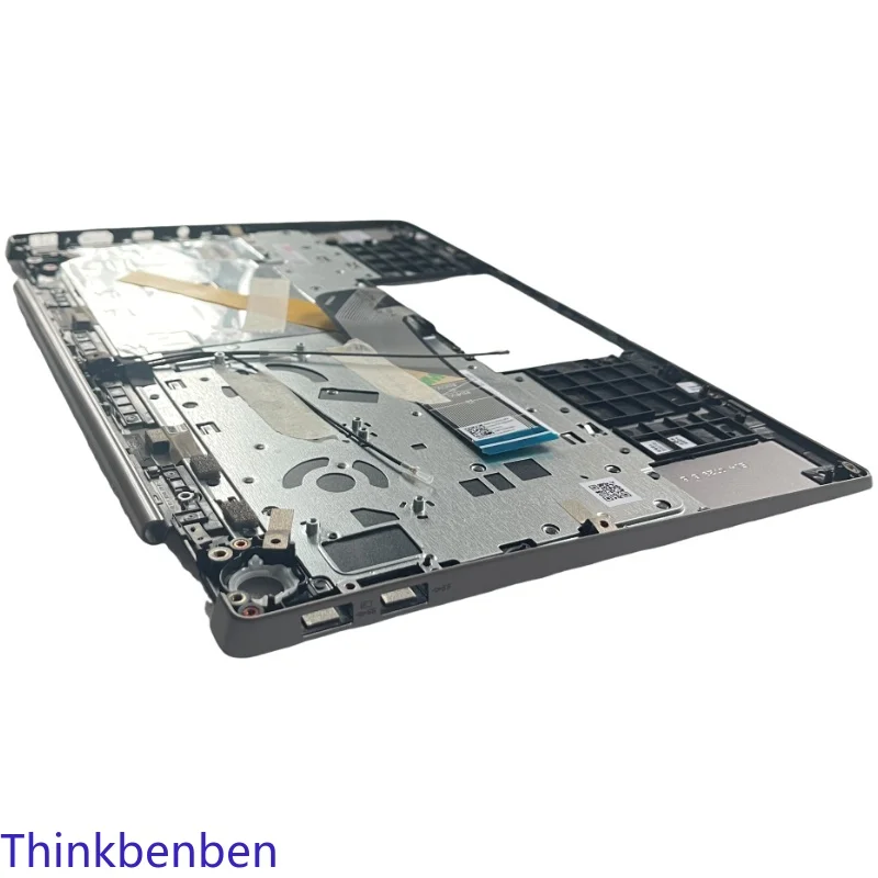 UK English Mineral Gray Keyboard Upper Case Palmrest Shell Cover For Lenovo ThinkBook 13s IML 5CB0W44325