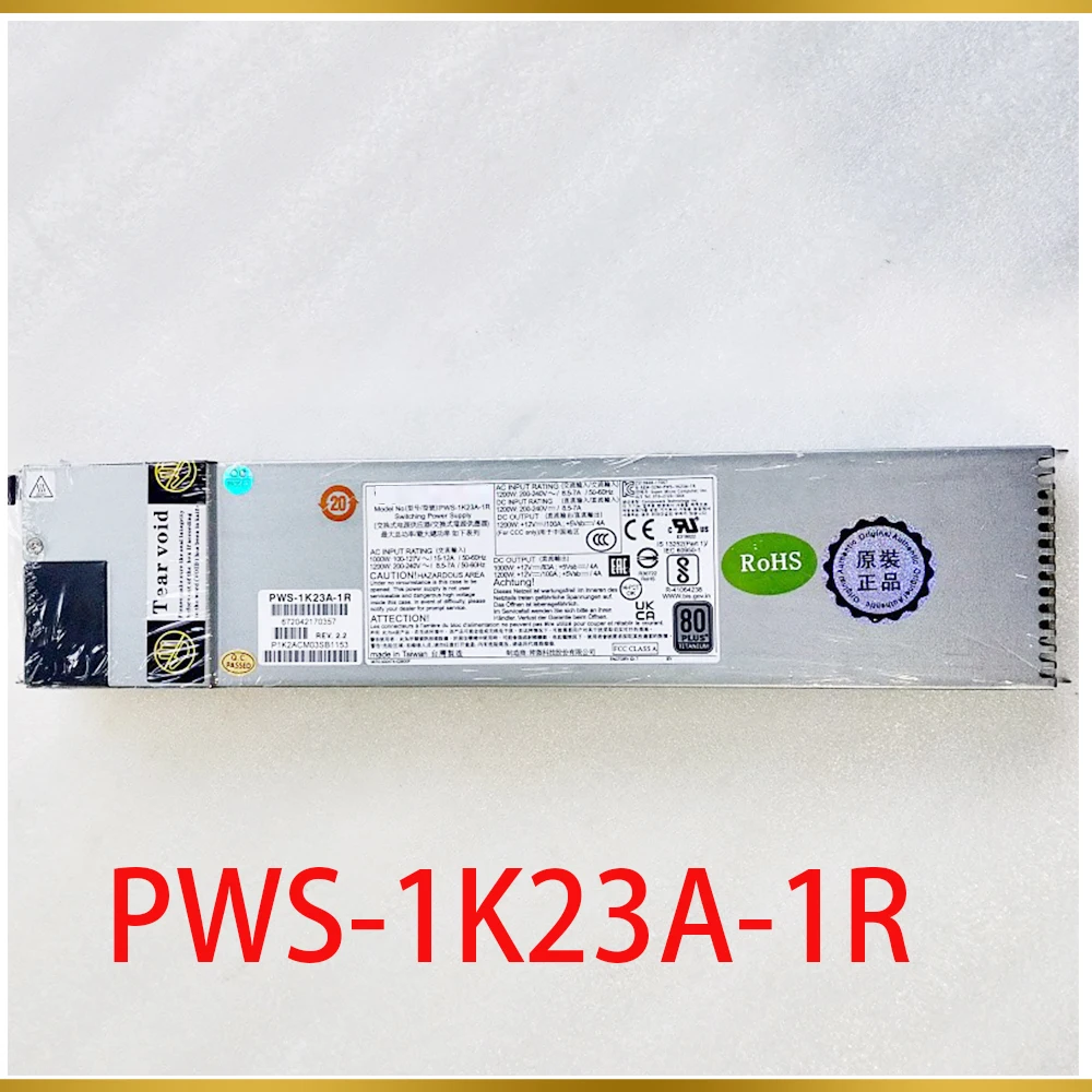 Supermicro 6049P-E1CR36H 서버용 중복 전원 공급 장치 PWS-1K23A-1R